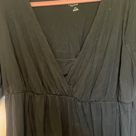 Maternity black top - Picture 2 of 3